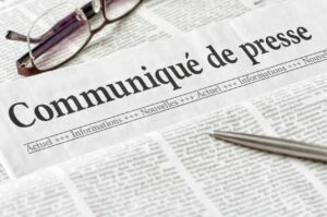 Communique presse f