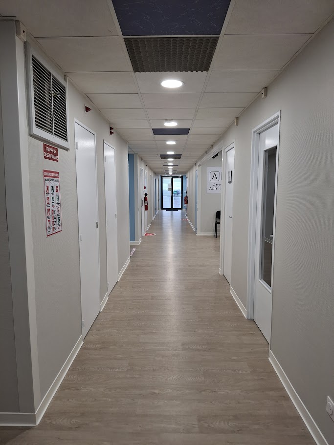 Couloir des admissions